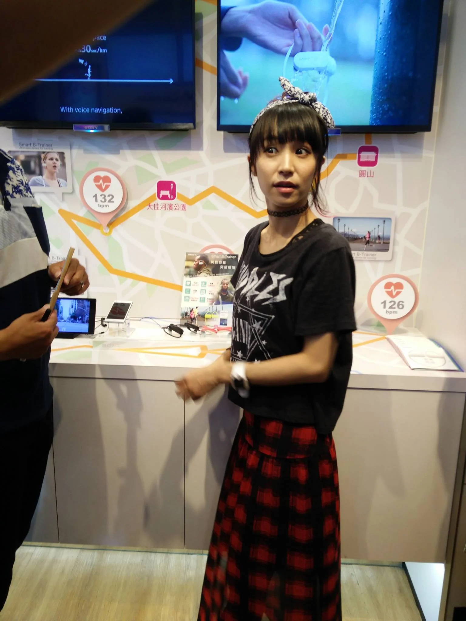 LiSA 見面會現場